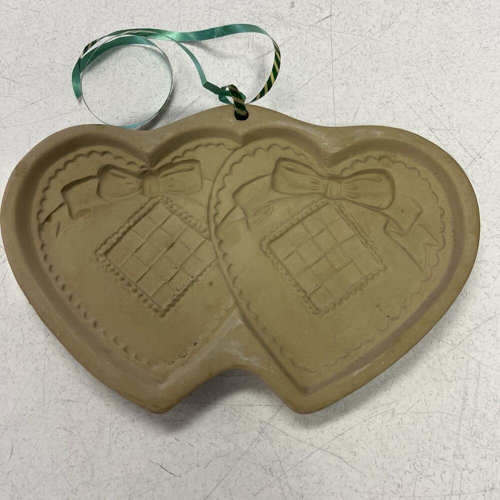 3 Vintage 80’s 90’s Lot Brown Bag Cookie Molds Gingerbread House, Heart, Angel - Picture 6 of 9